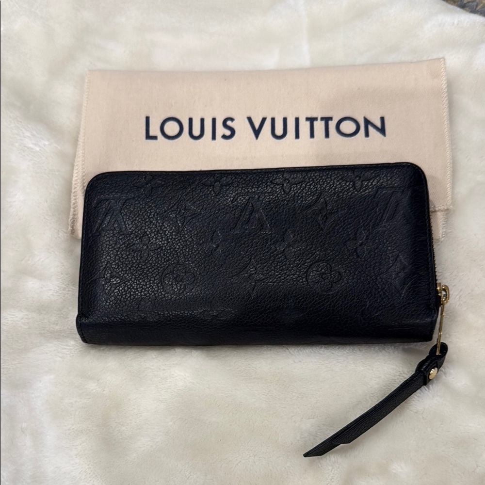 Louis Vuitton Black Monogram Wallet